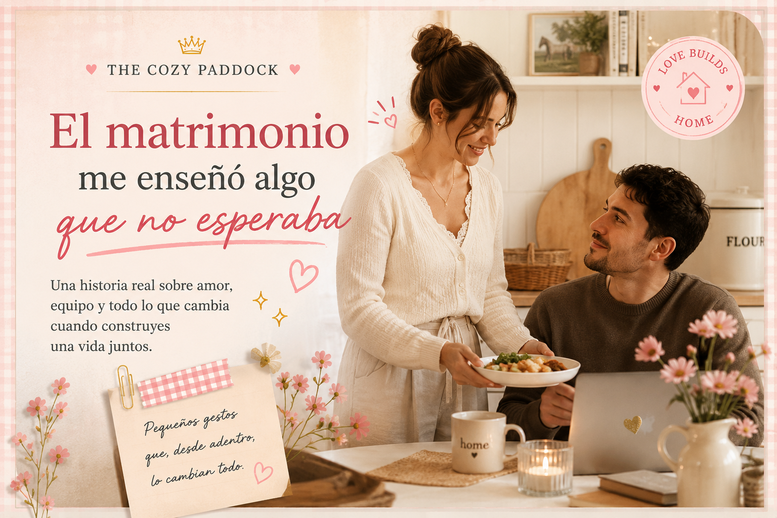 El matrimonio me enseñó algo que no esperaba